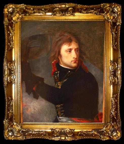 framed  Baron Antoine-Jean Gros Bonaparte au pont d